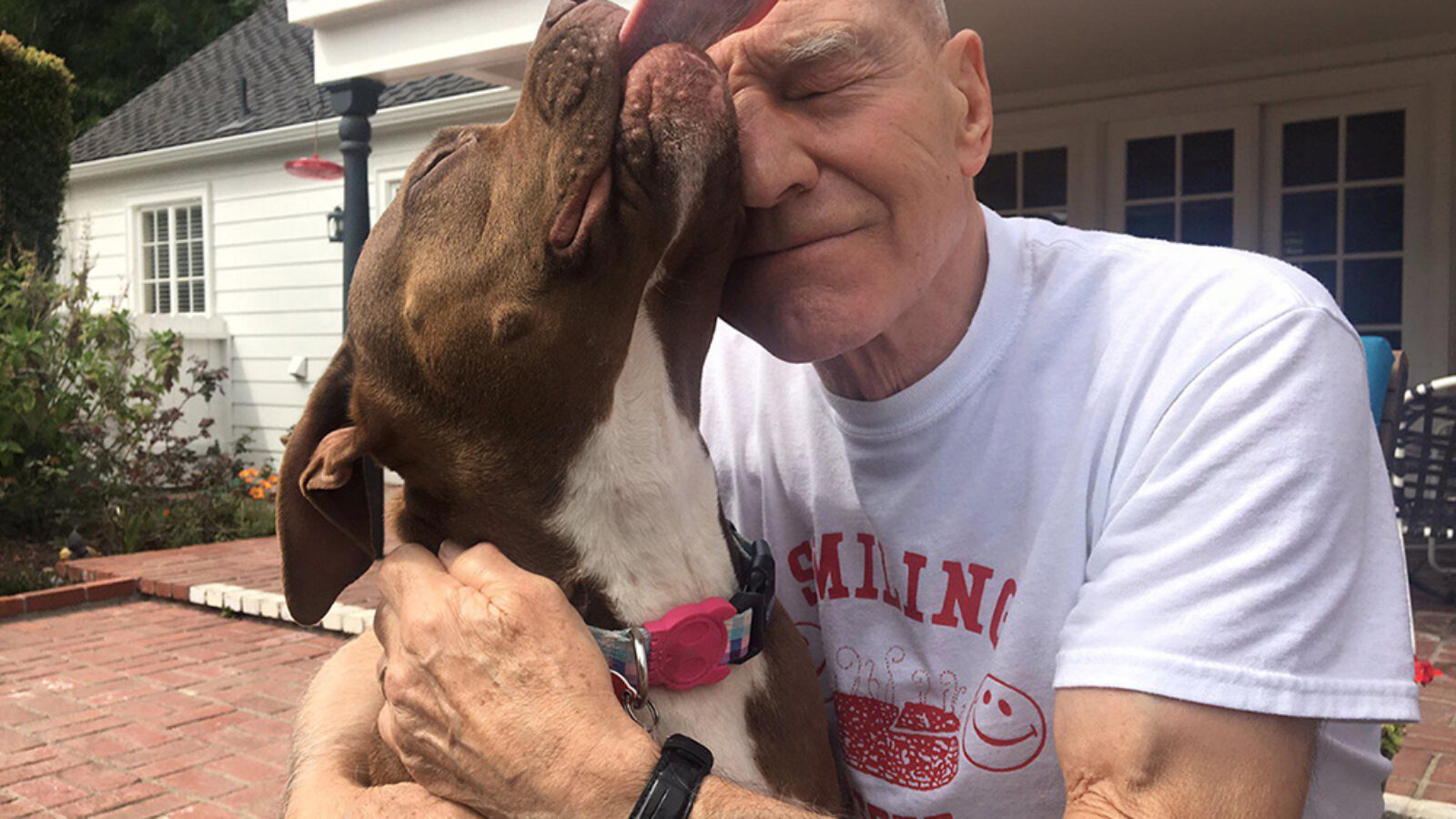 Pets of the Stars – Patrick Stewart