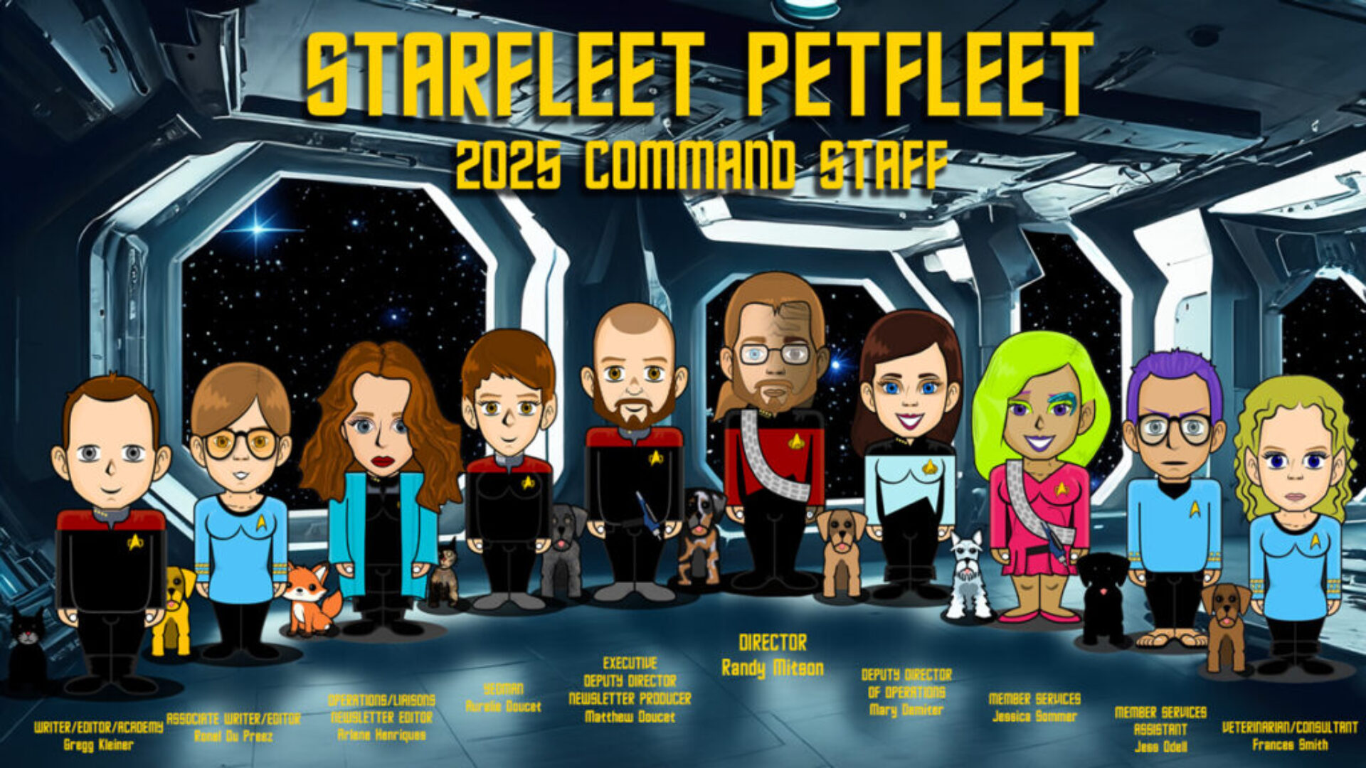 STARFLEET Petfleet Staff