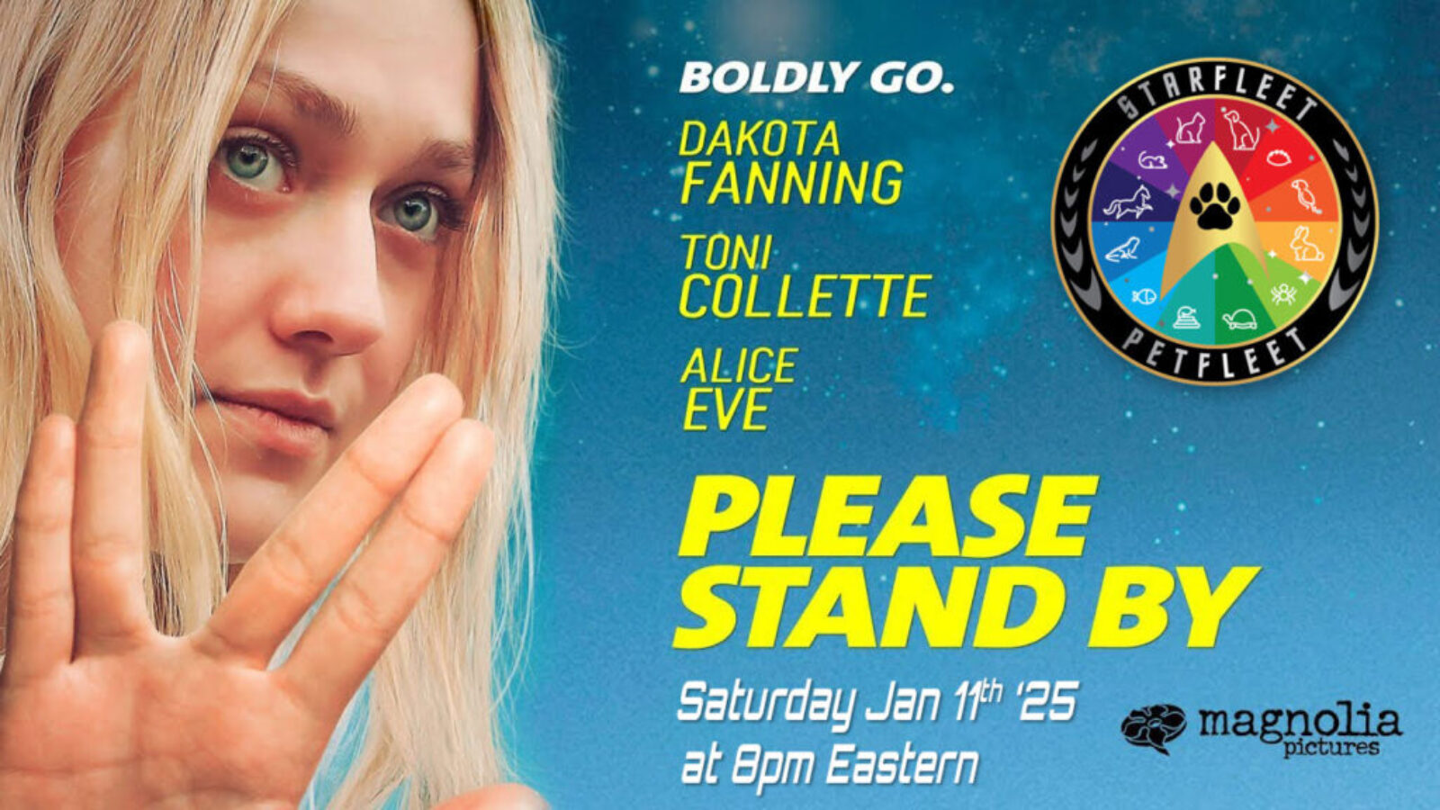 Watch Party, “Please Stand By” – Jan 11th