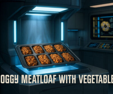 Doggy Meatloaf With Vegetables