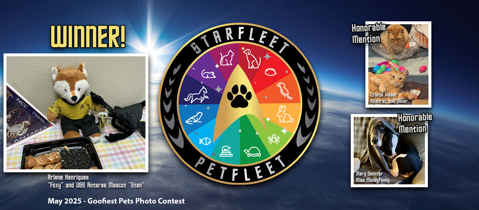 Petfleet-Facebook-Cover-2025-05-Goofiest-Pets STARFLEET Petfleet May 2025 Goofies Pets Photo Contest