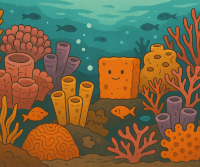 An underwater scene